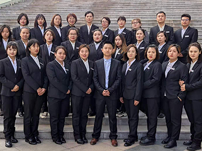 安迅商務工商注冊部合影